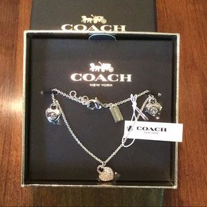 Coach Heart Turnlock Bracelet